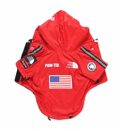 K-WAY stylé ,manteau imperméable ,coupe vent , vêtement pour chiens pluie.