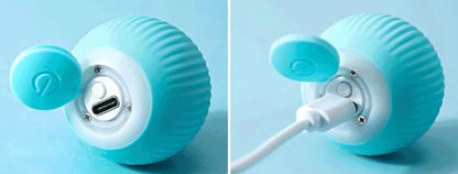 Balle interactive LED 360° - Le jouet intelligent et amusant pour chats et chien